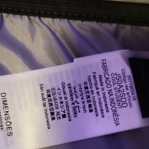 JanSport Gray and Tan Unisex Backpack - Picture 2 of 7